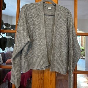 Abercrombie loop stitch cardigan